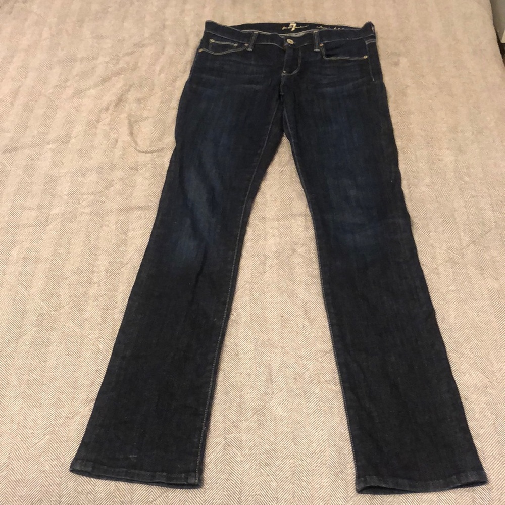 7 For All Mankind Straight Leg Jean